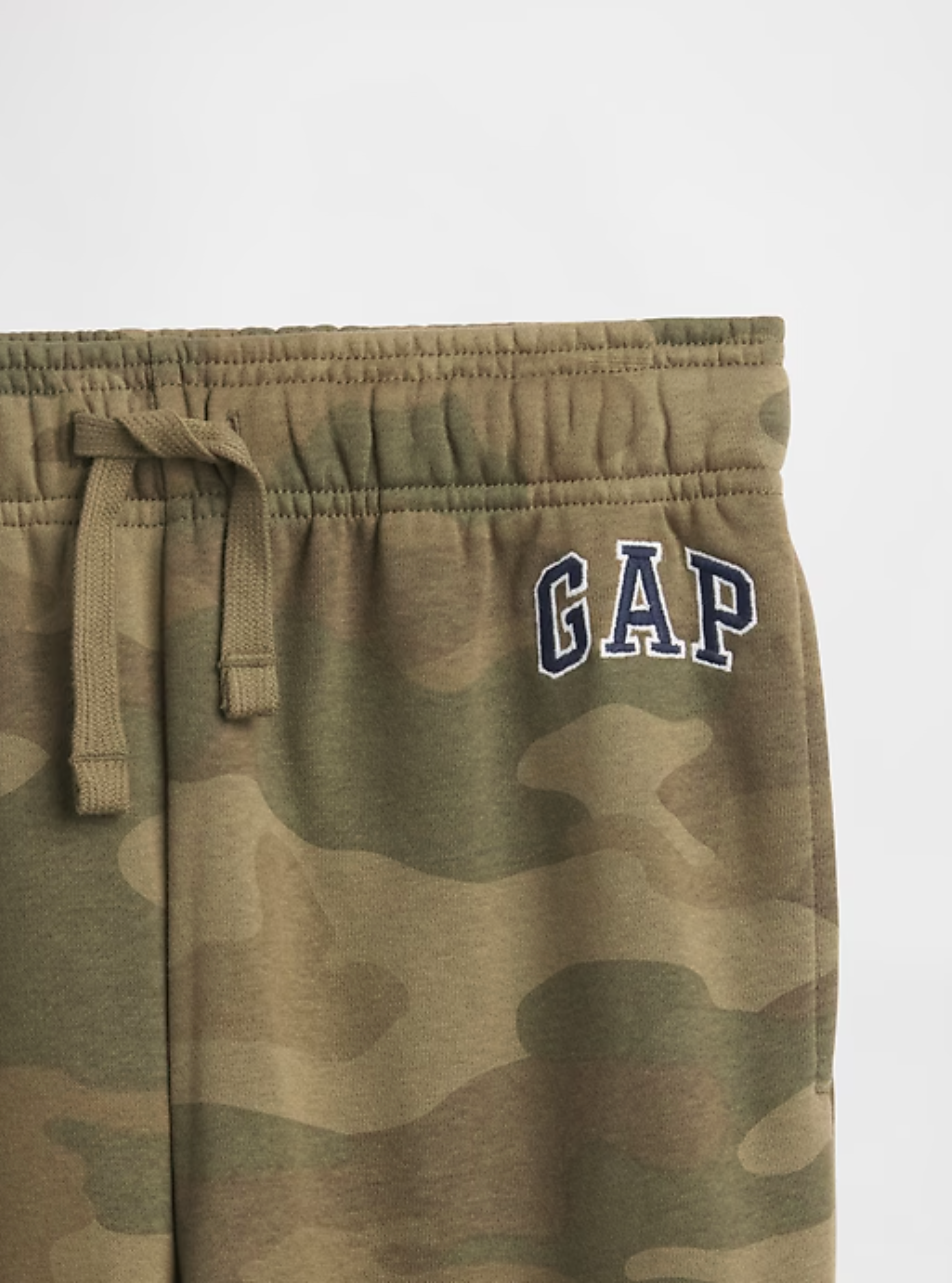 Gap Green Camo Relaxed Hoodie & Jogger Set