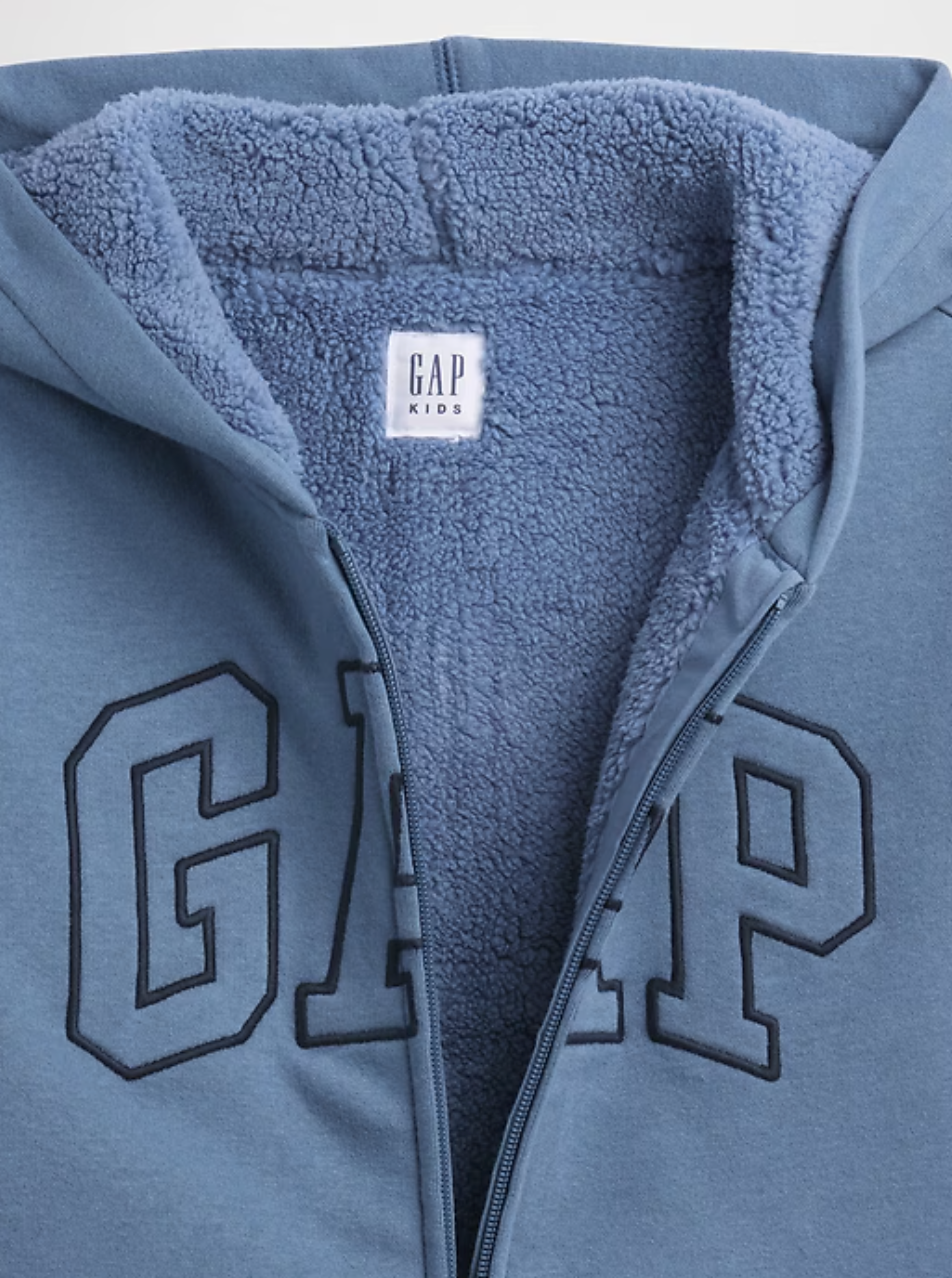 Gap Sherpa Lined Hoodie