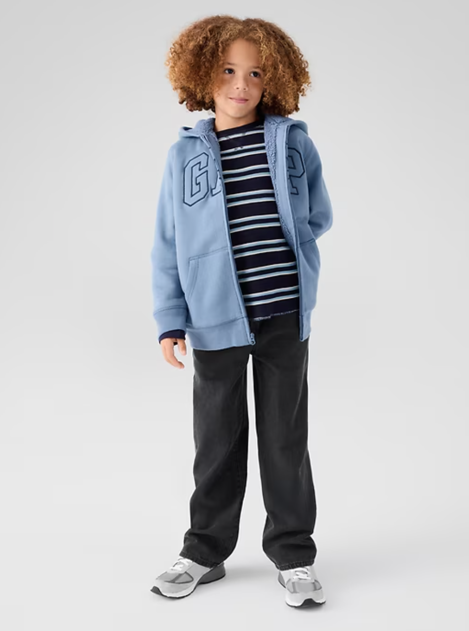 Gap Sherpa Lined Hoodie