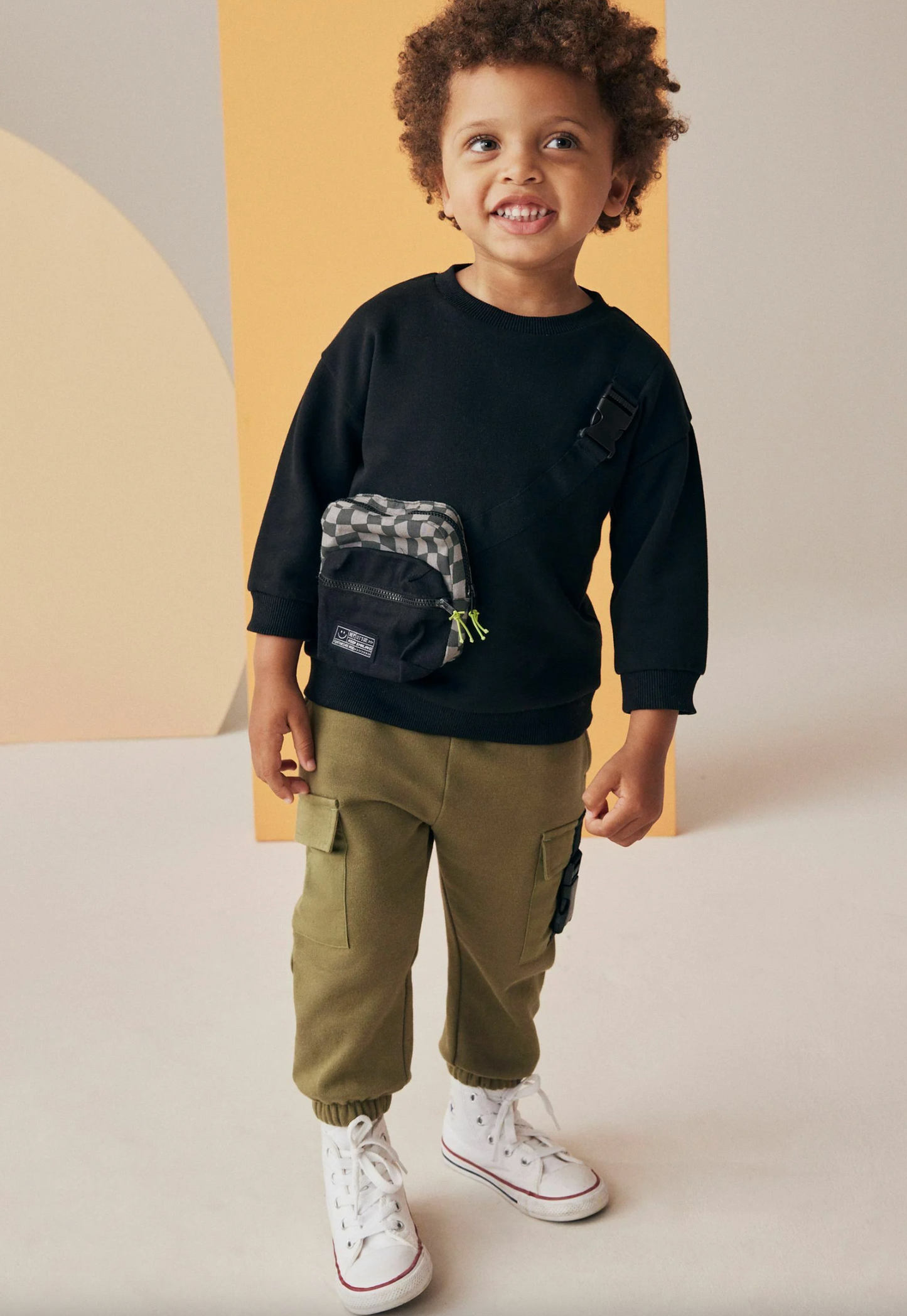 Next Utility Crew Neck Sweatshirt & Jogger Set