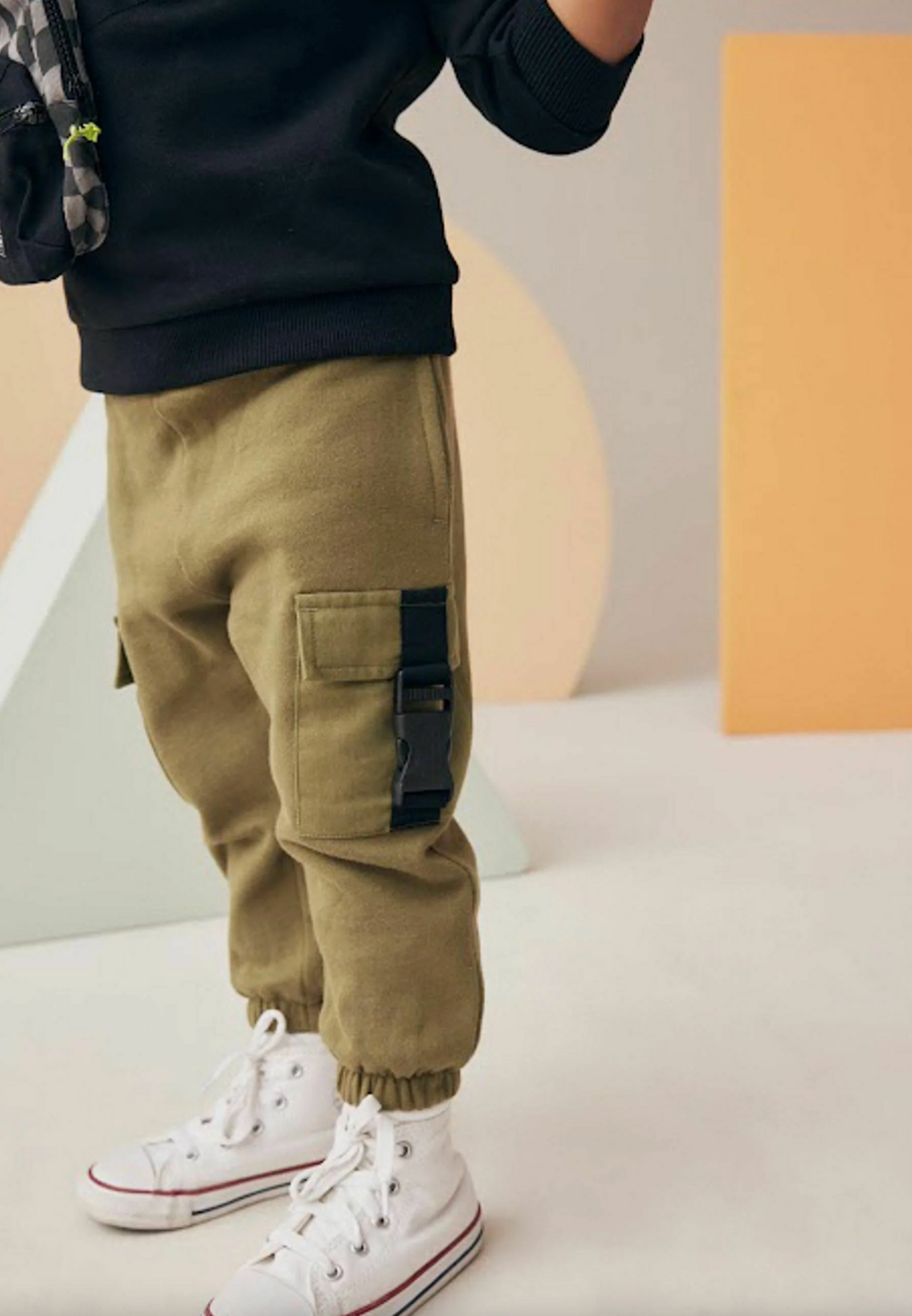 Next Utility Crew Neck Sweatshirt & Jogger Set