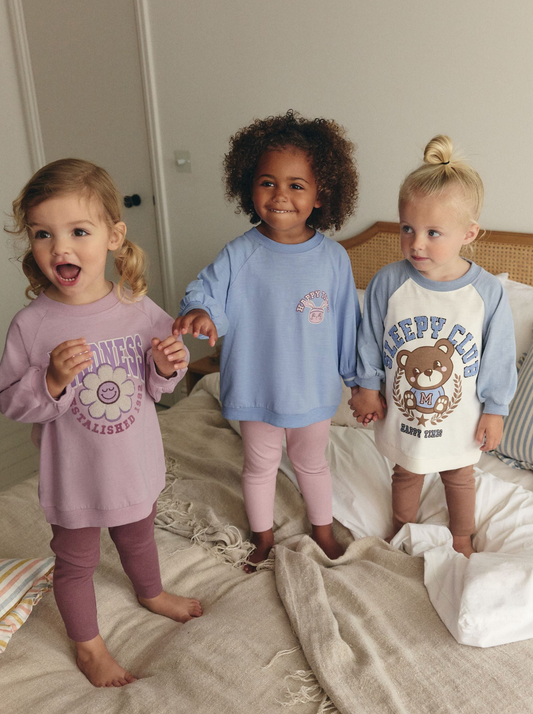 Next 3 Pack Sleepy Bear Legging Pyjamas