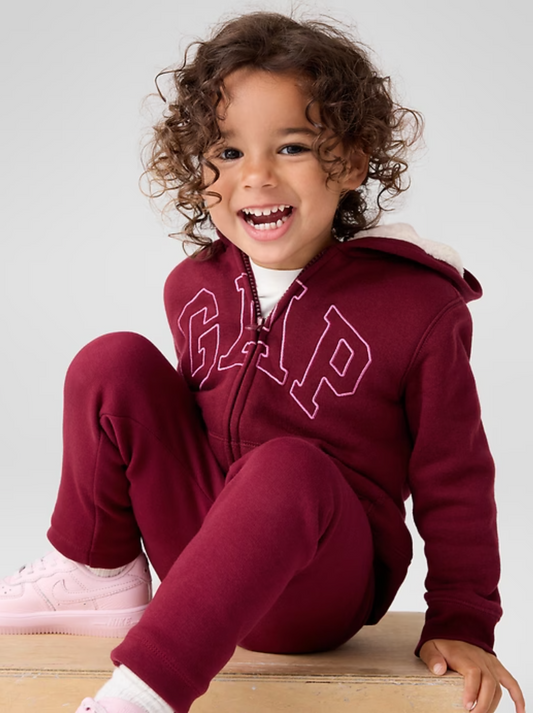 Gap Baby Sherpa Hoodie & Cozy Lined Leggings Set