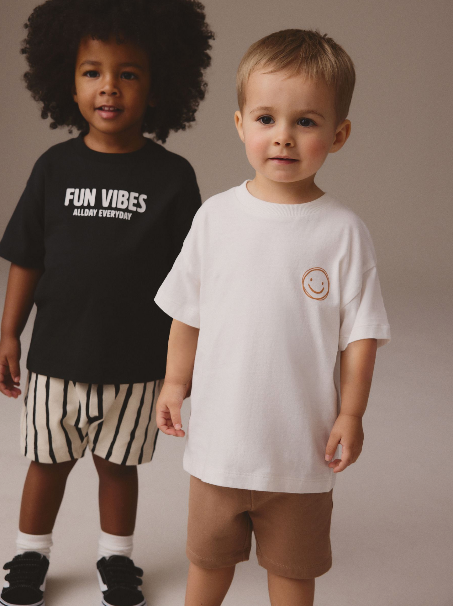 Next Pack of 2 Monochrome Tops & Shorts Sets