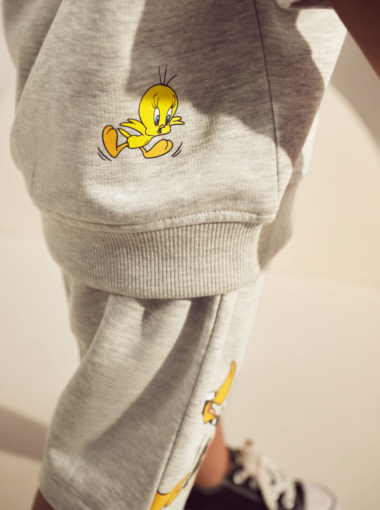 Next Looney Toons Short Sleeve Hoodie & Shorts Set