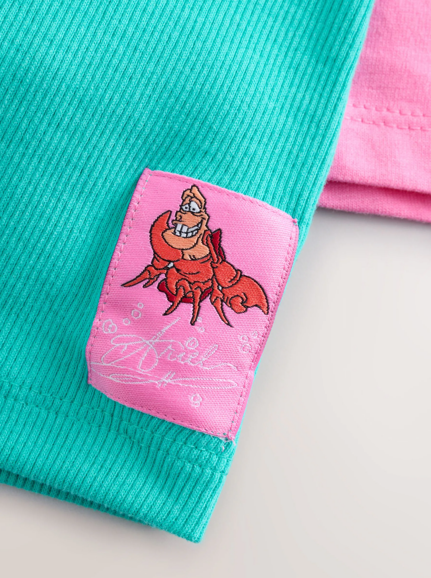 Next Little Mermaid Oversized Top & Cycle Shorts Set