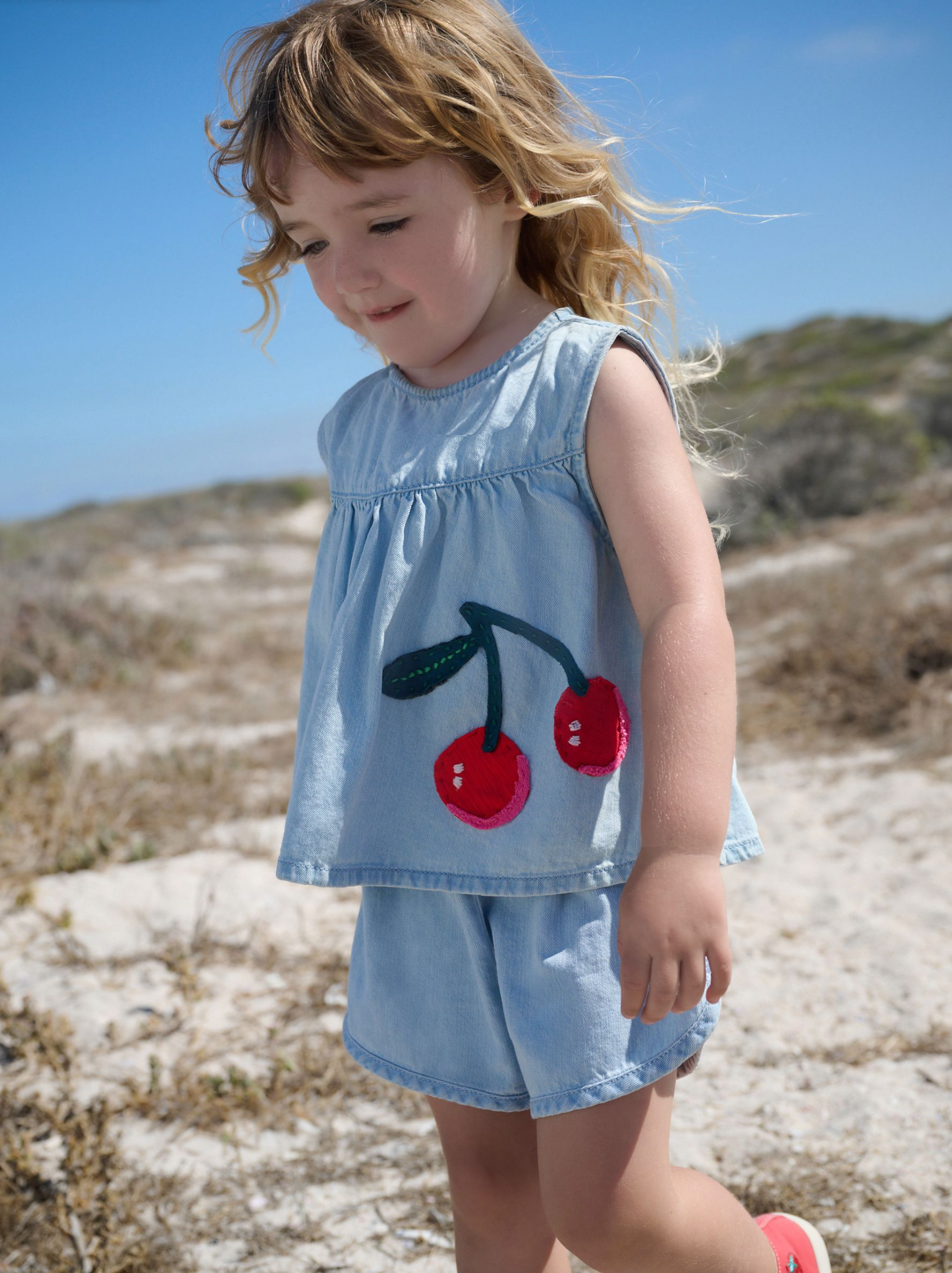 Next Denim Blouse & Shorts Co-Ord SetShort Set