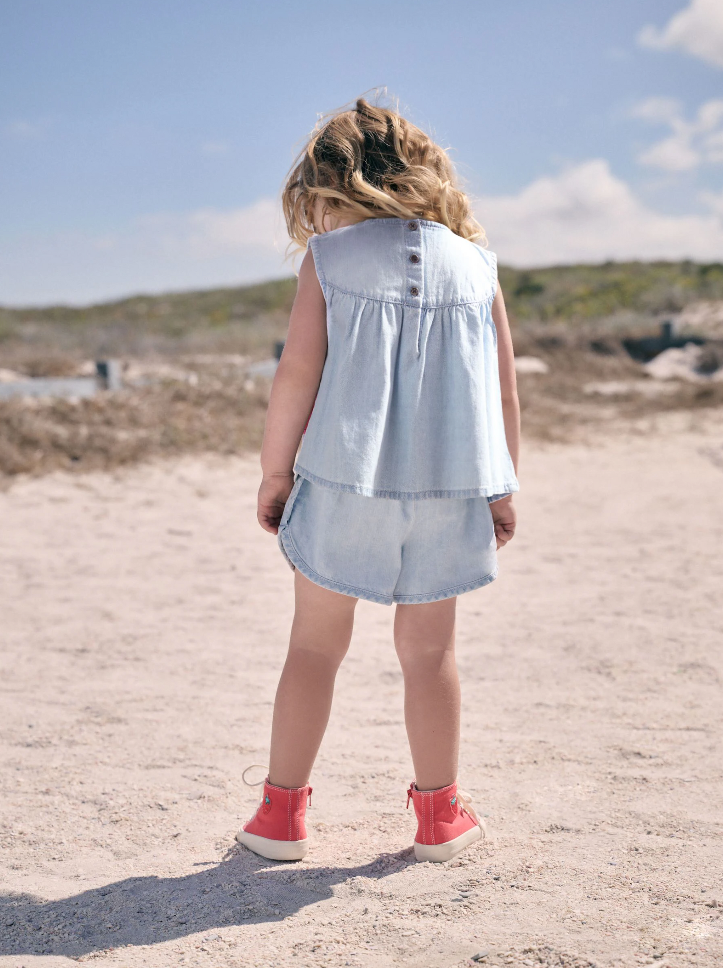 Next Denim Blouse & Shorts Co-Ord SetShort Set
