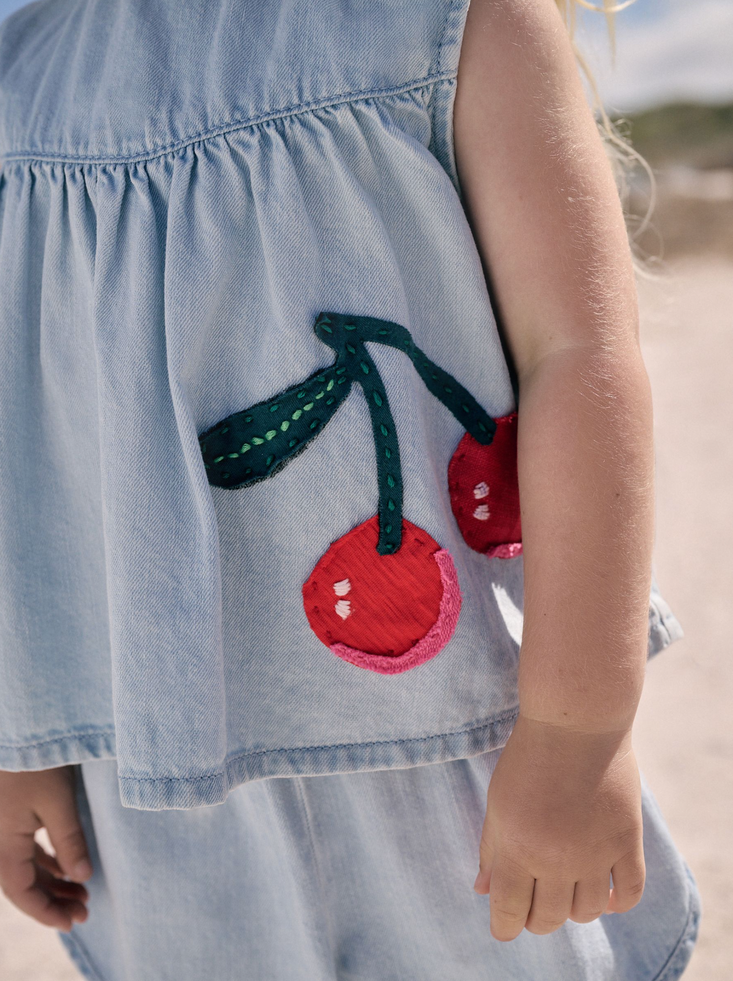 Next Denim Blouse & Shorts Co-Ord SetShort Set