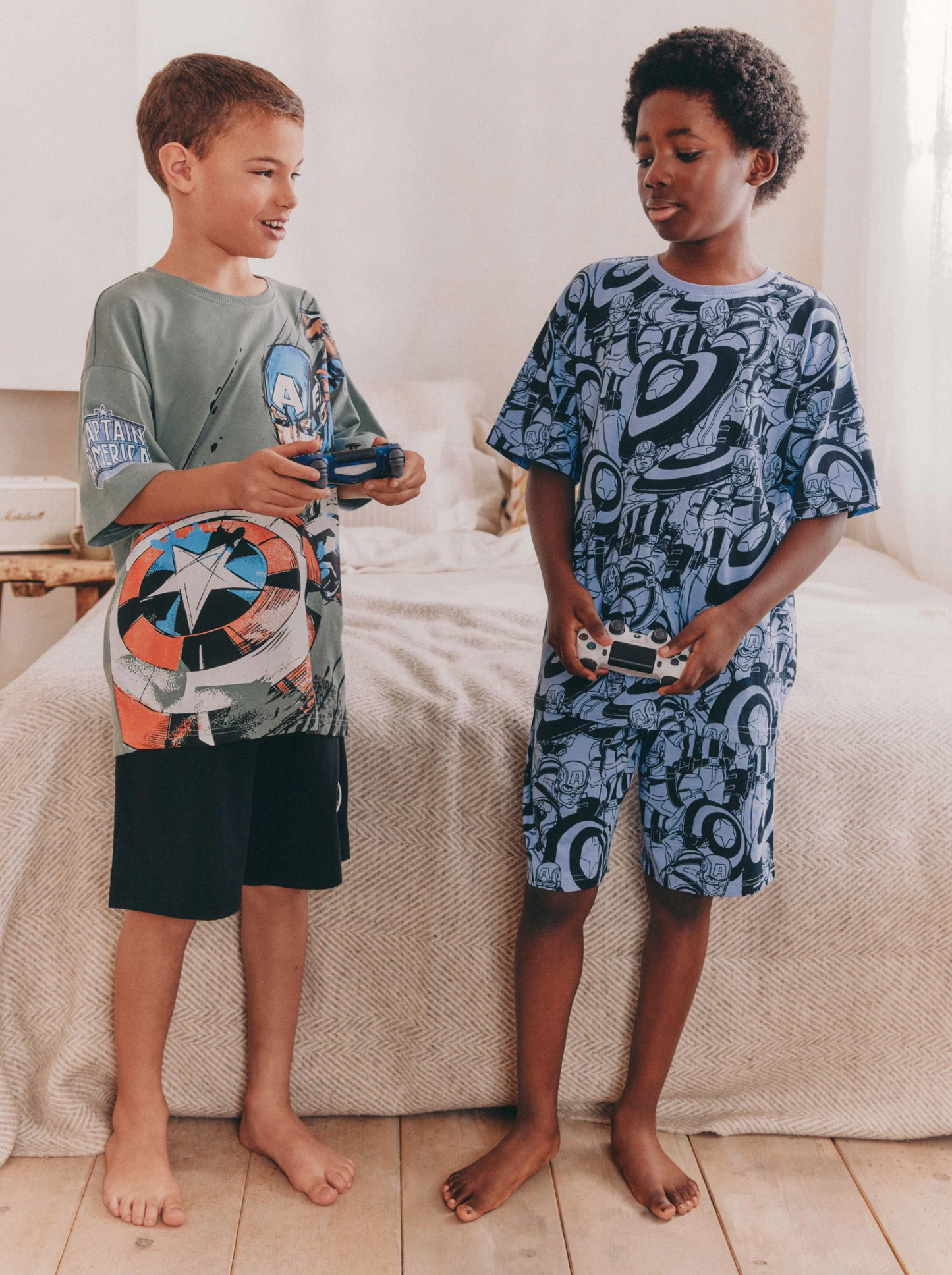 Next Pack of 2 Captain America Short Pyjamas