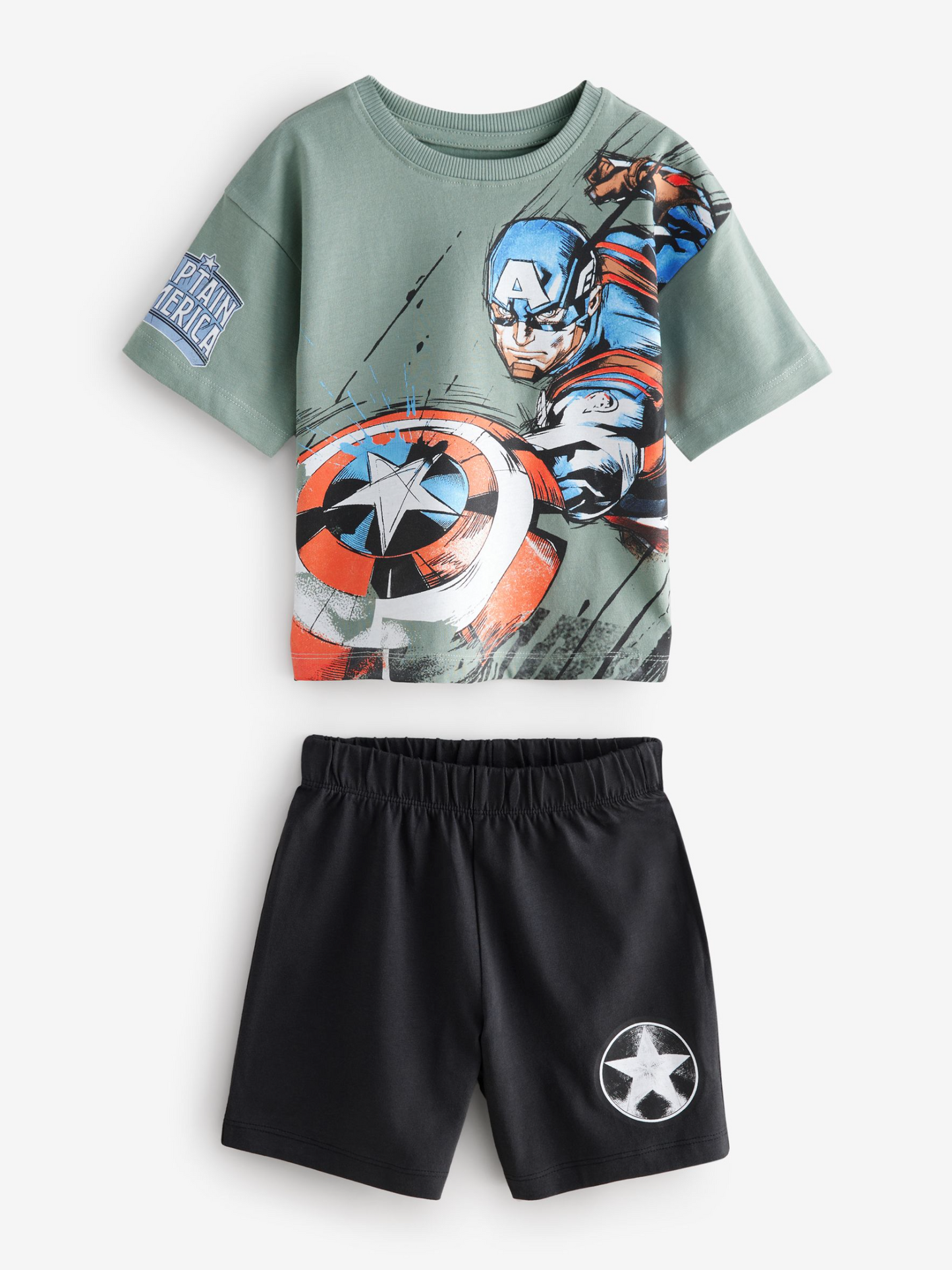 Next Pack of 2 Captain America Short Pyjamas