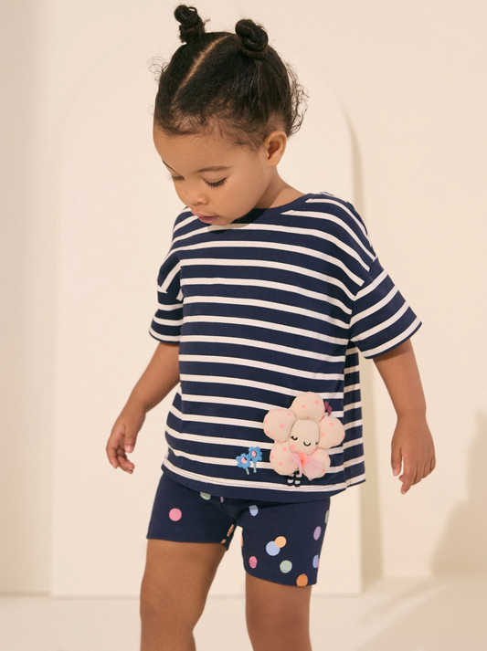 Next T-Shirt & Cycle Shorts Set