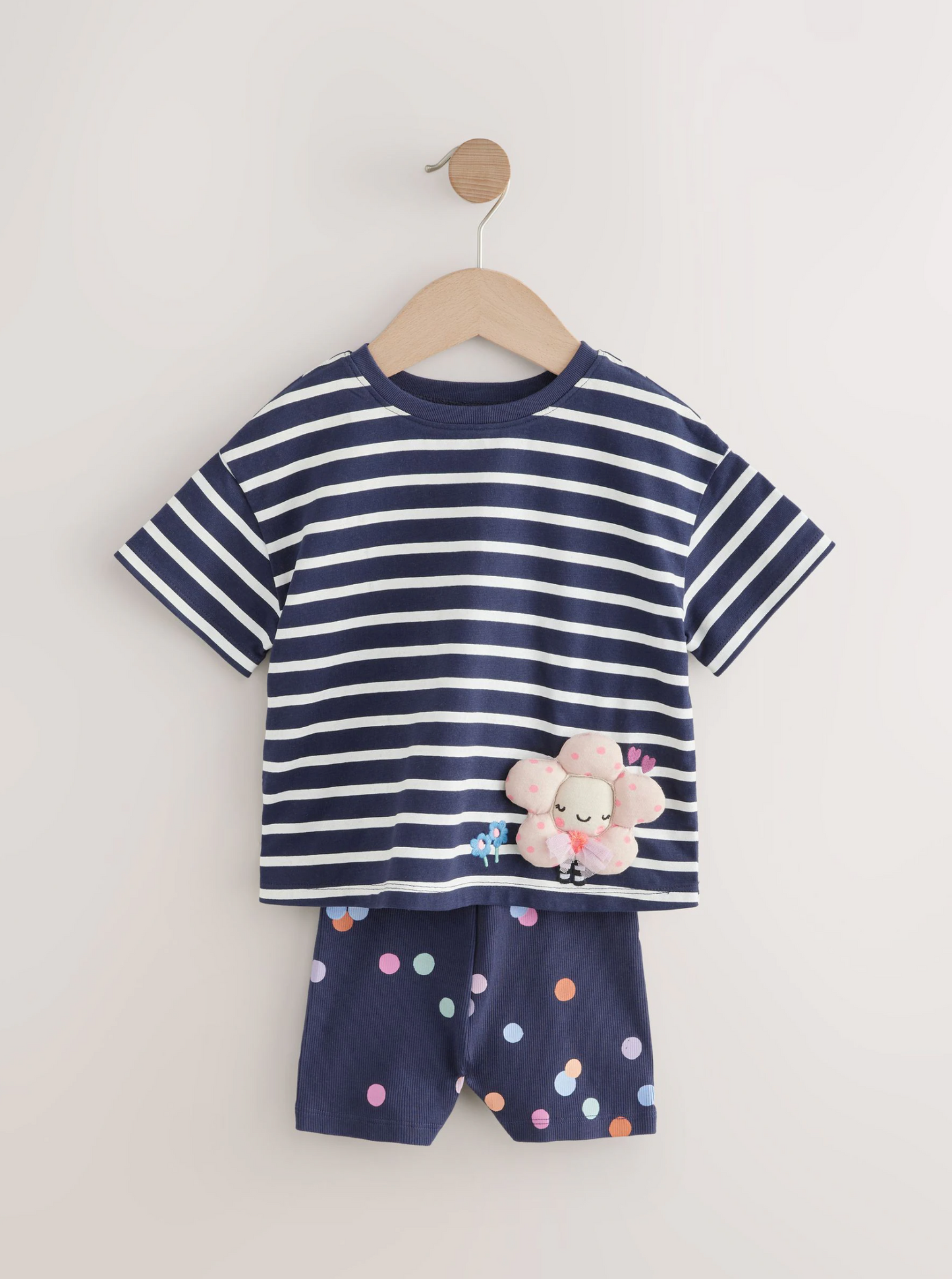 Next T-Shirt & Cycle Shorts Set