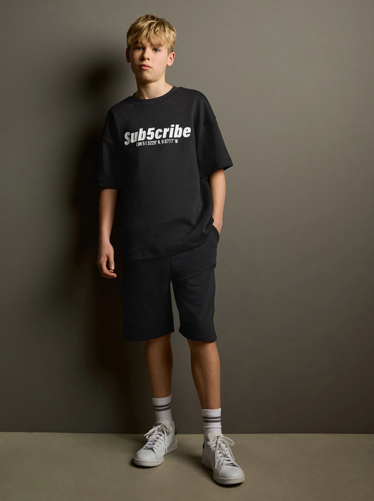 Next Subscribe T-Shirt & Shorts Set