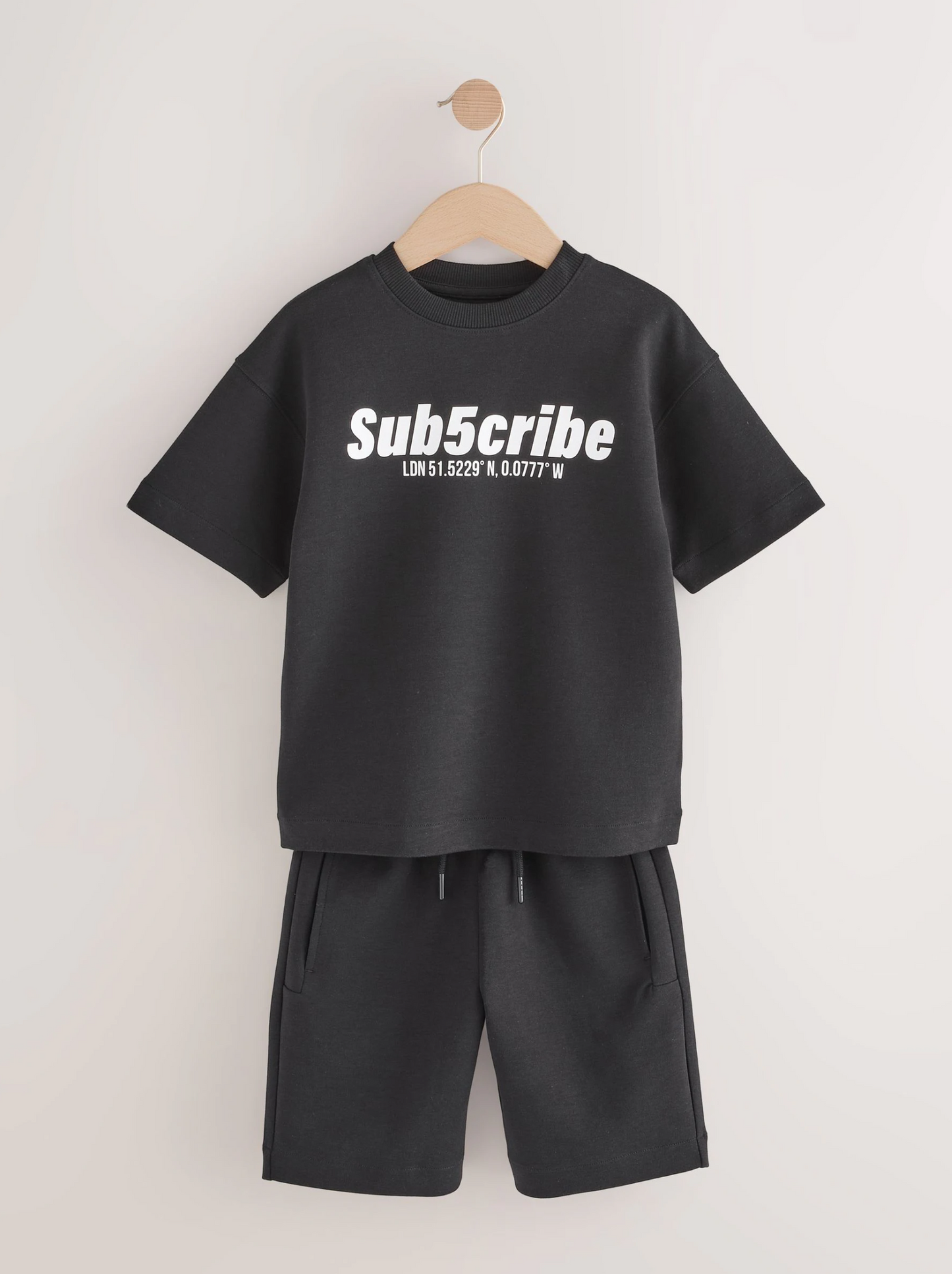Next Subscribe T-Shirt & Shorts Set