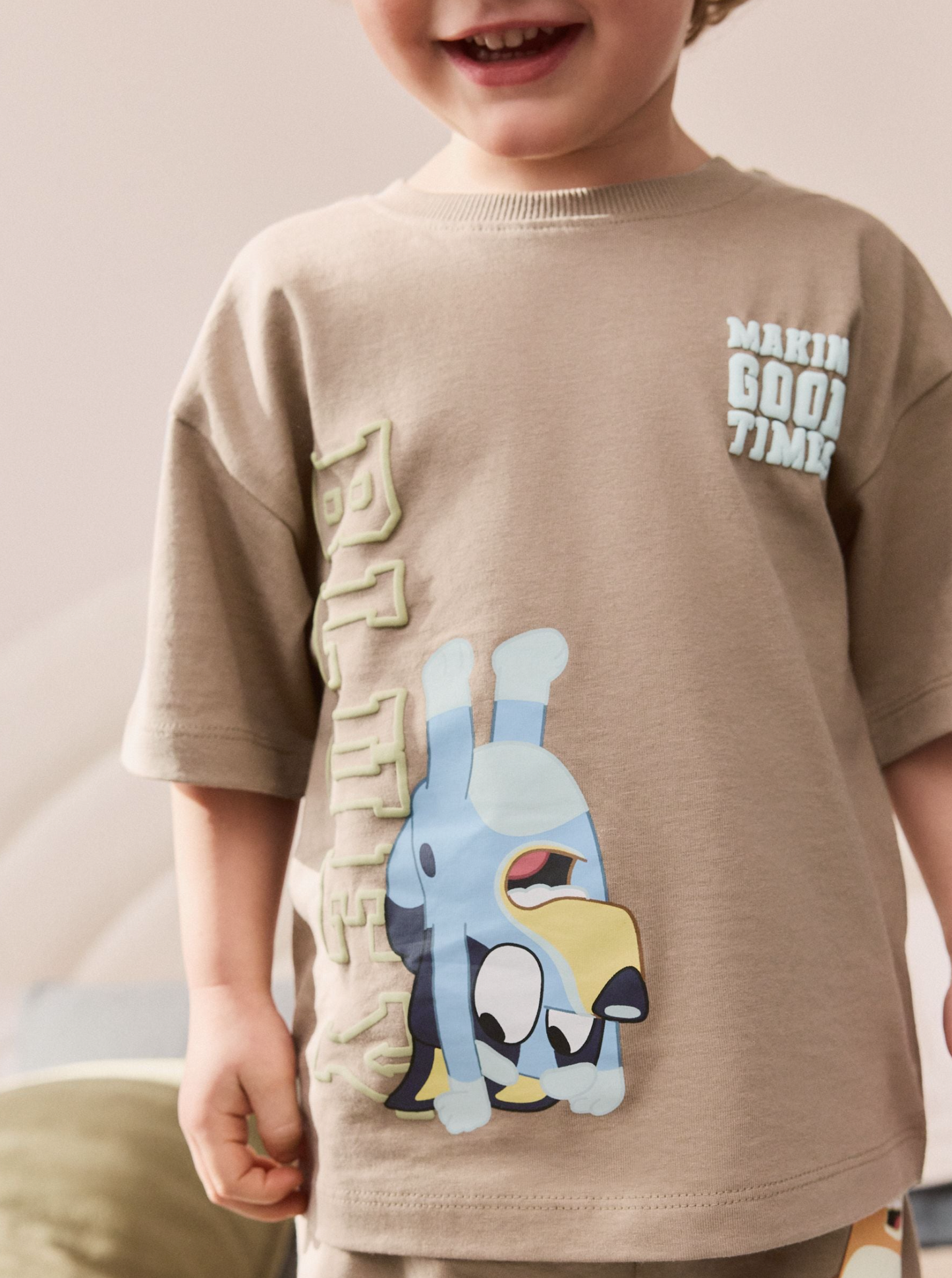 Next Pack of 3 Bluey Short Pyjamas