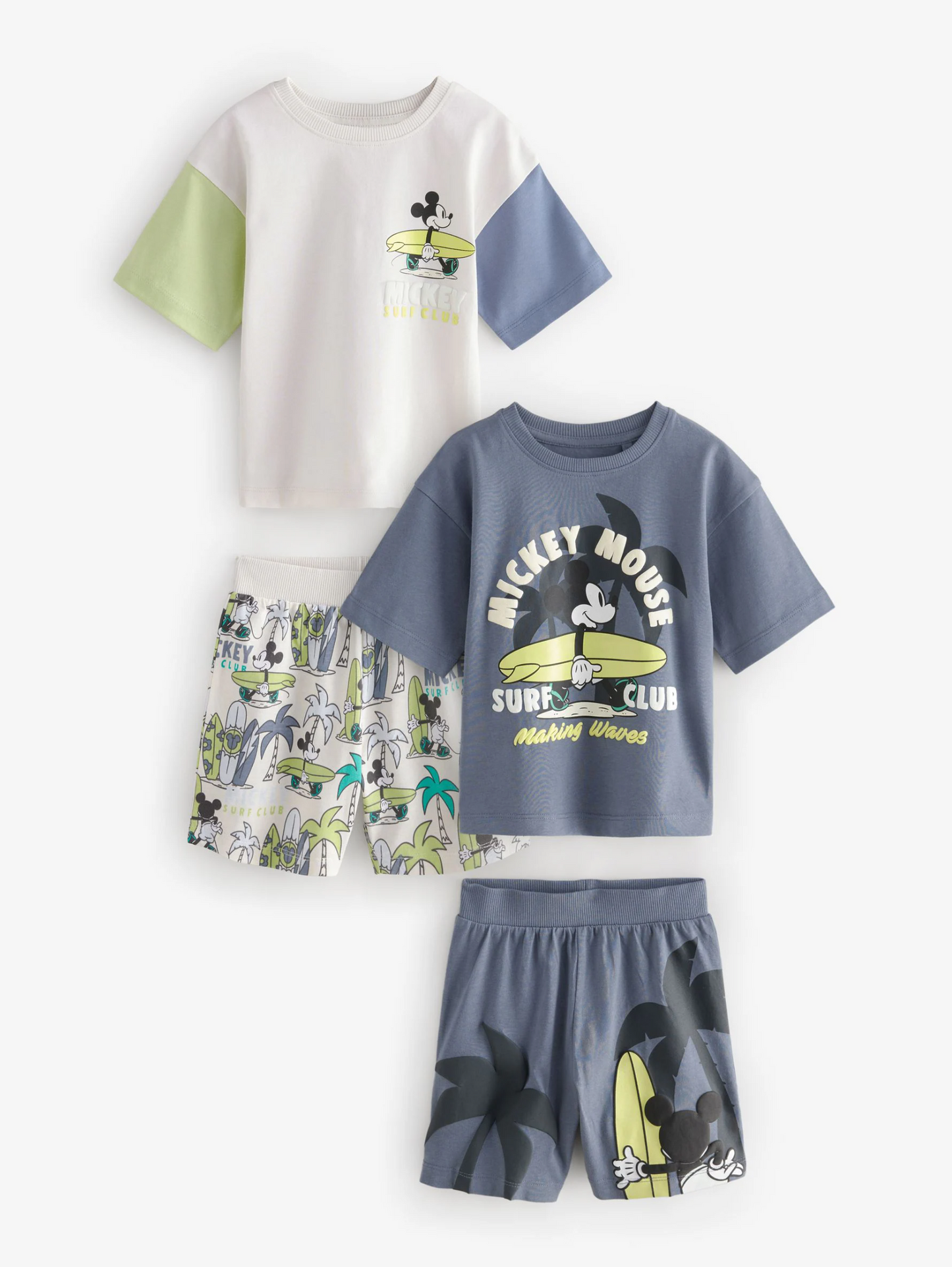 Next Pack of 2 Mickey Short Pyjamas