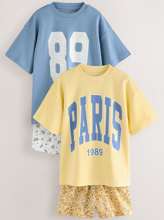 Next Pack of 2 Short Pyjamas