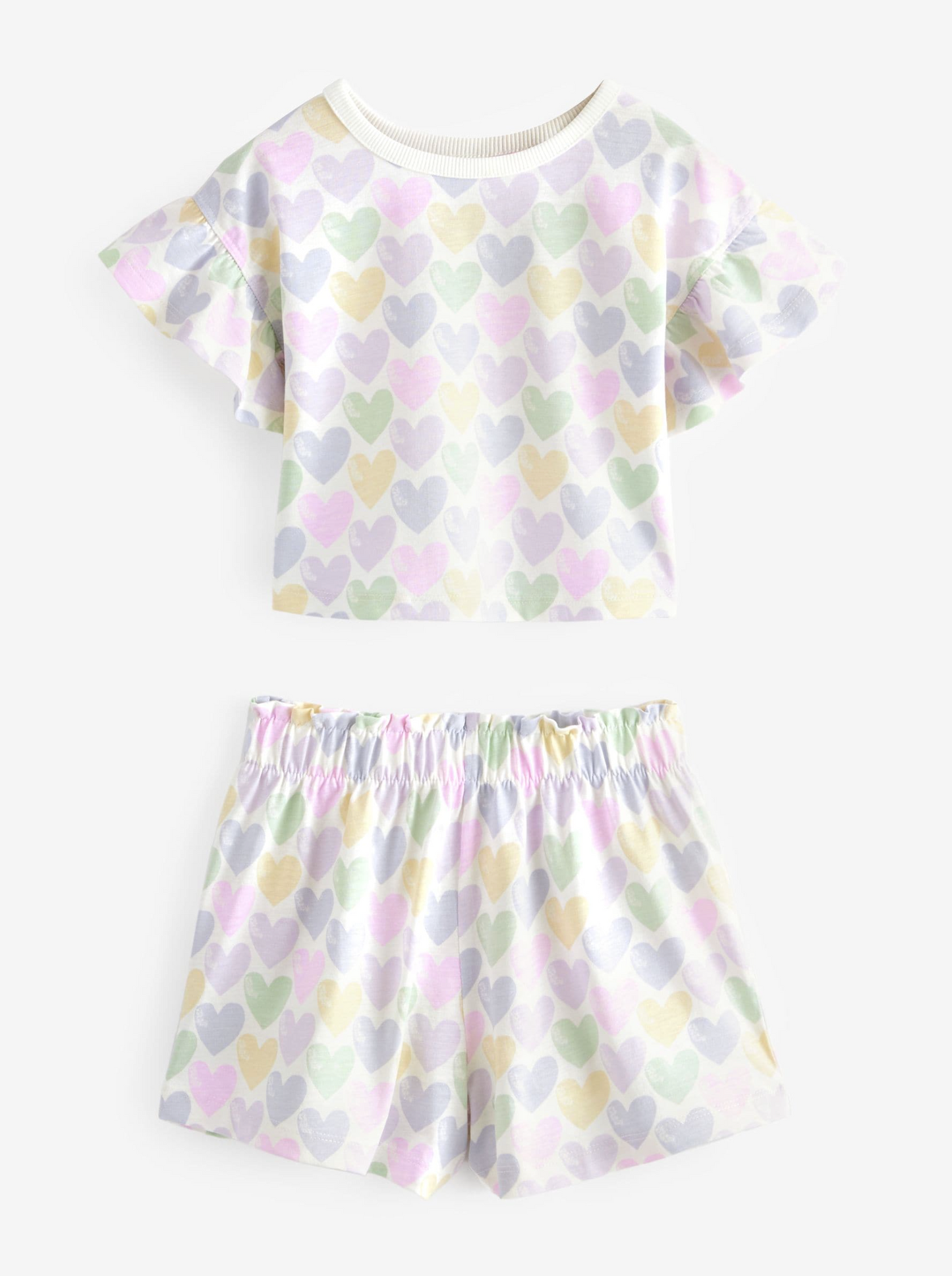Next Pack of 3 Ruffled Short Pyjamas