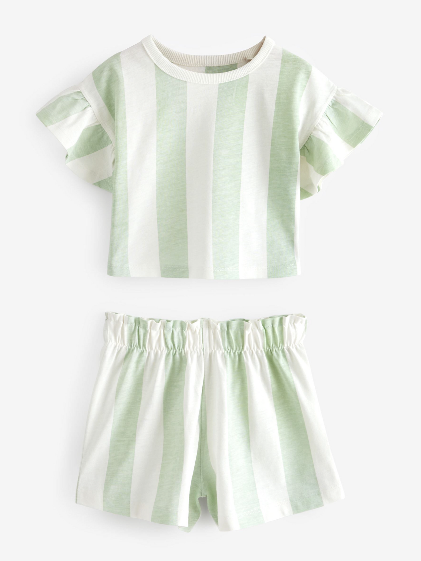 Next Pack of 3 Ruffled Short Pyjamas