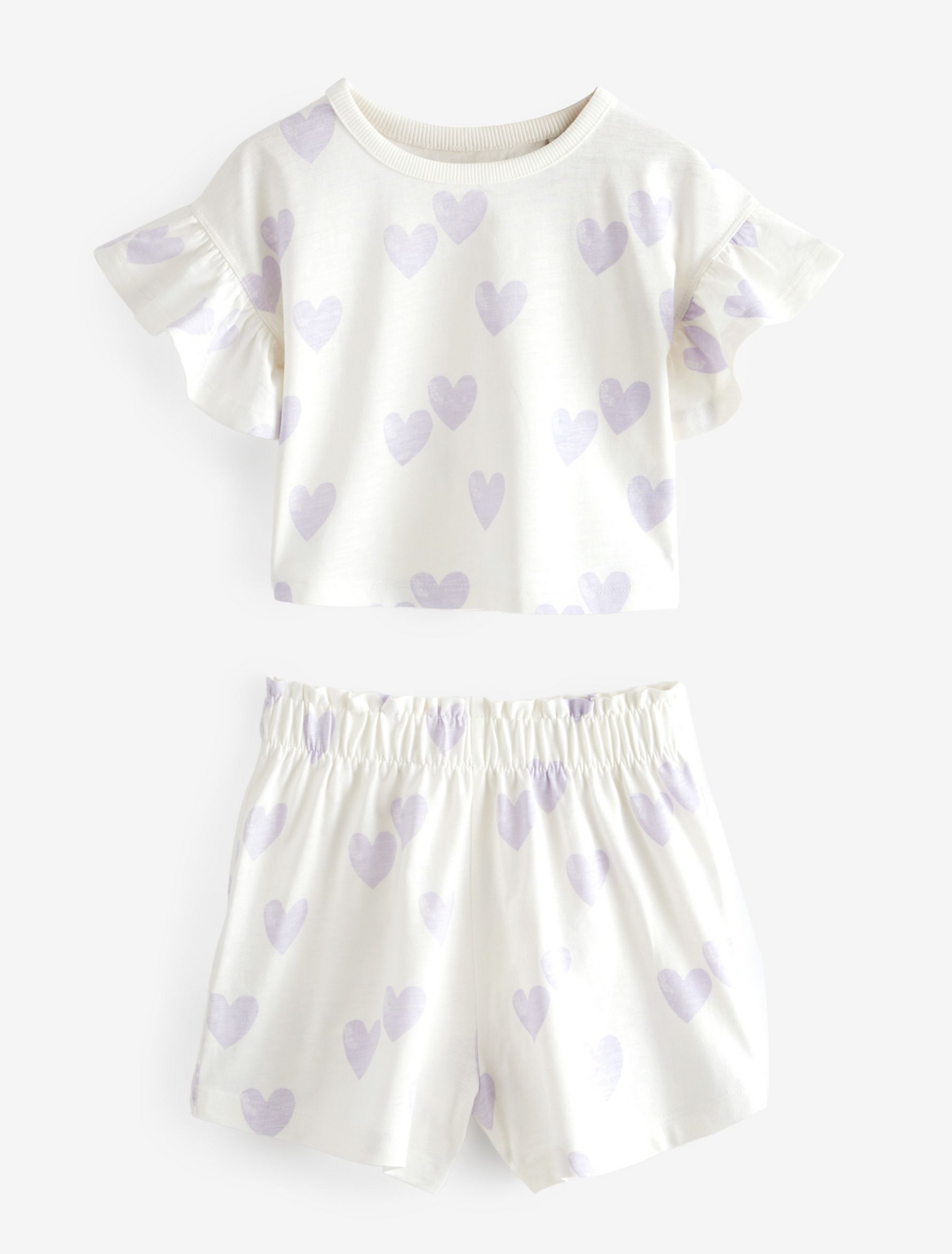 Next Pack of 3 Ruffled Short Pyjamas