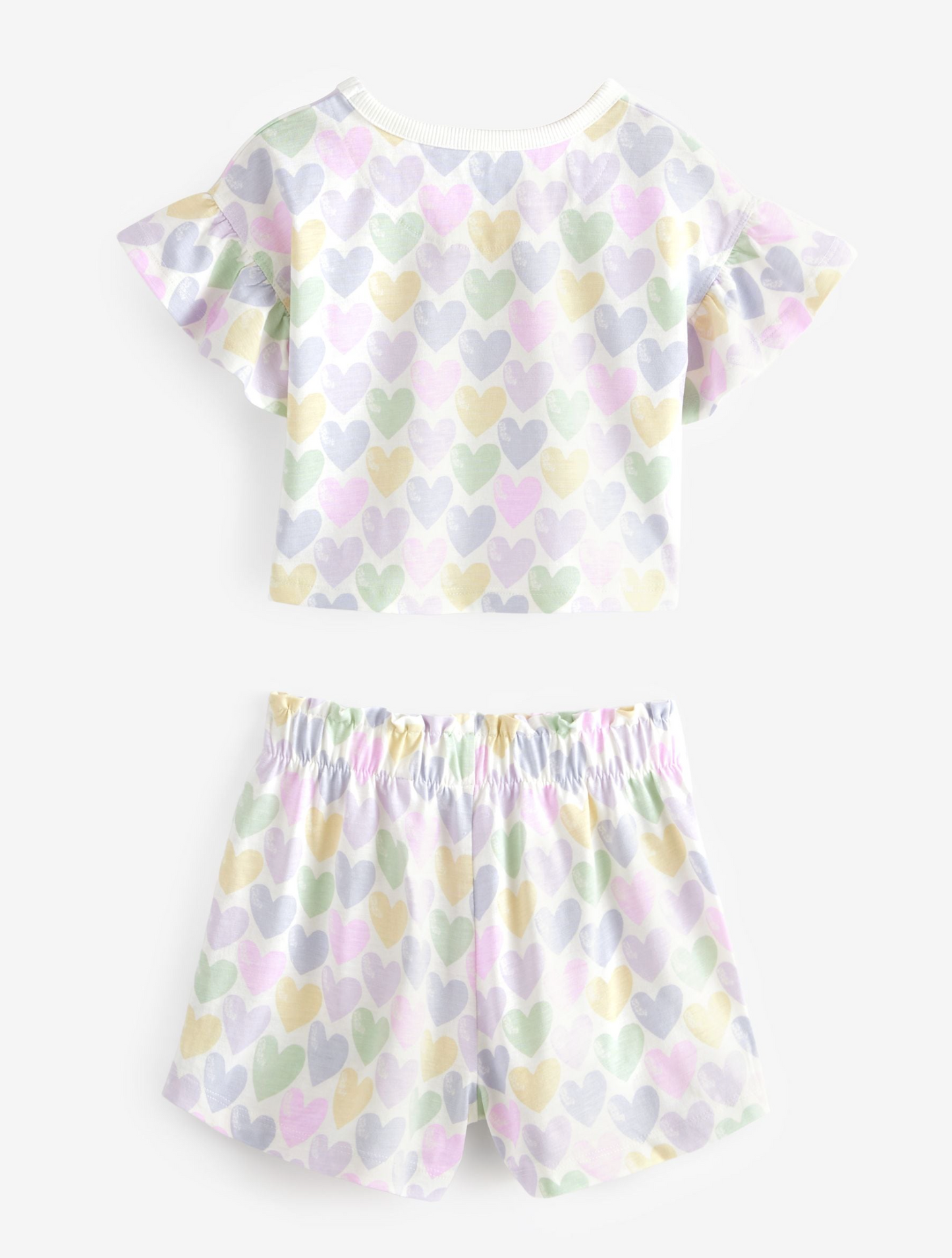 Next Pack of 3 Ruffled Short Pyjamas