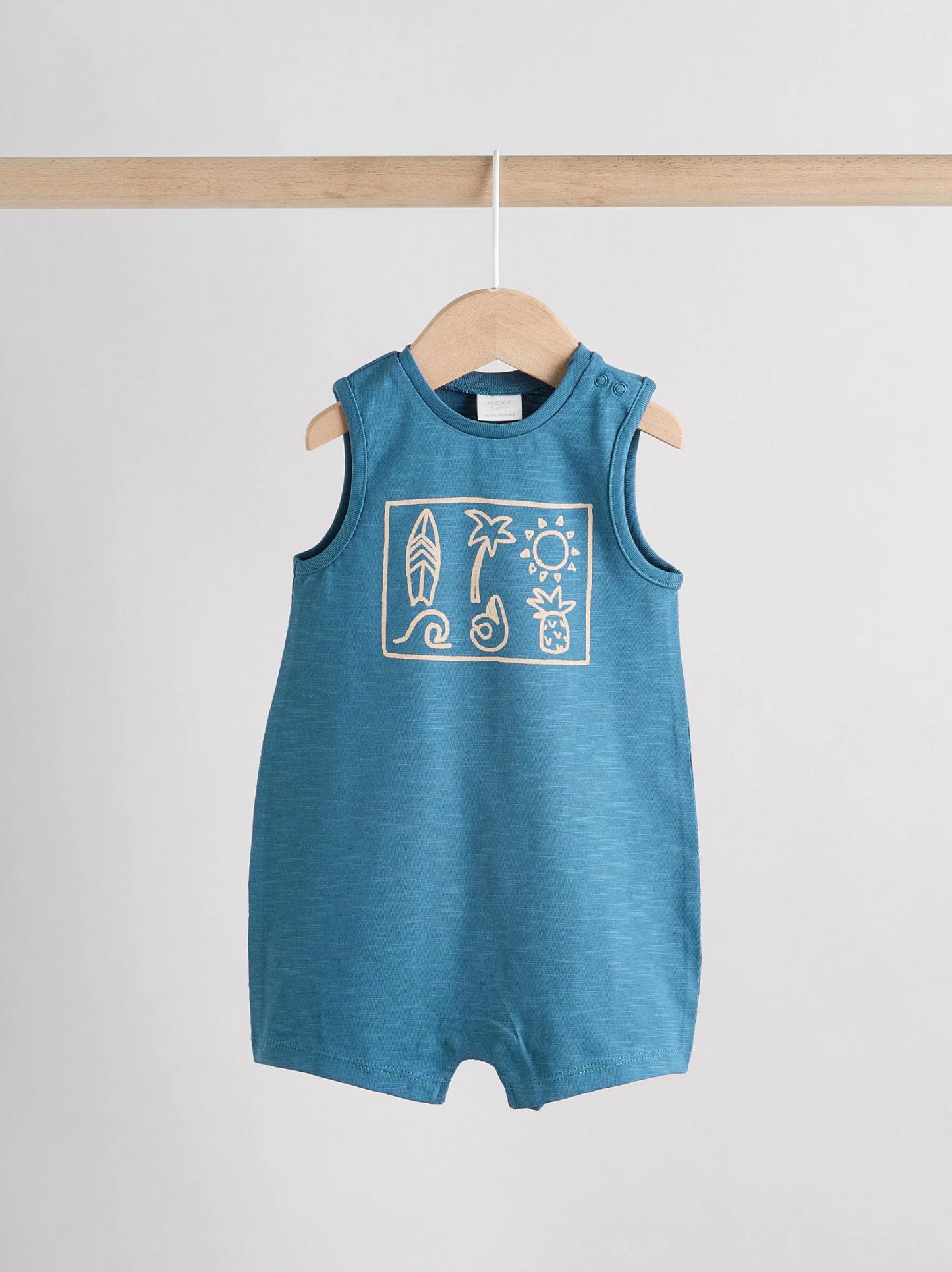 Next Pack of 2 Sleeveless Rompers