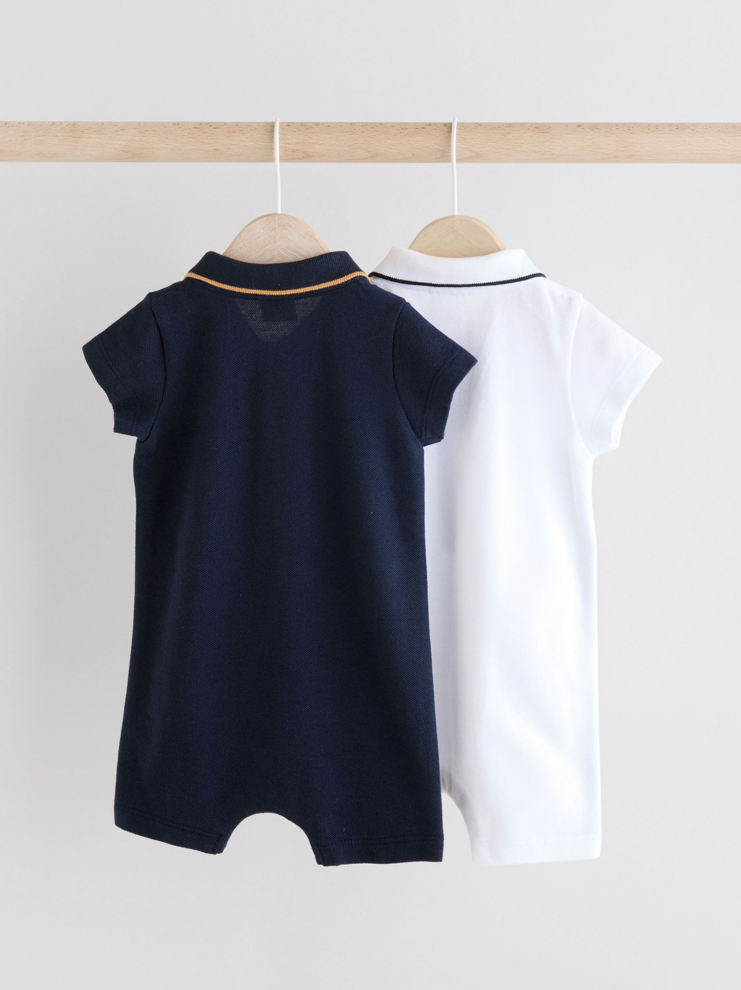 Next Pack of 2 Textured Rompers