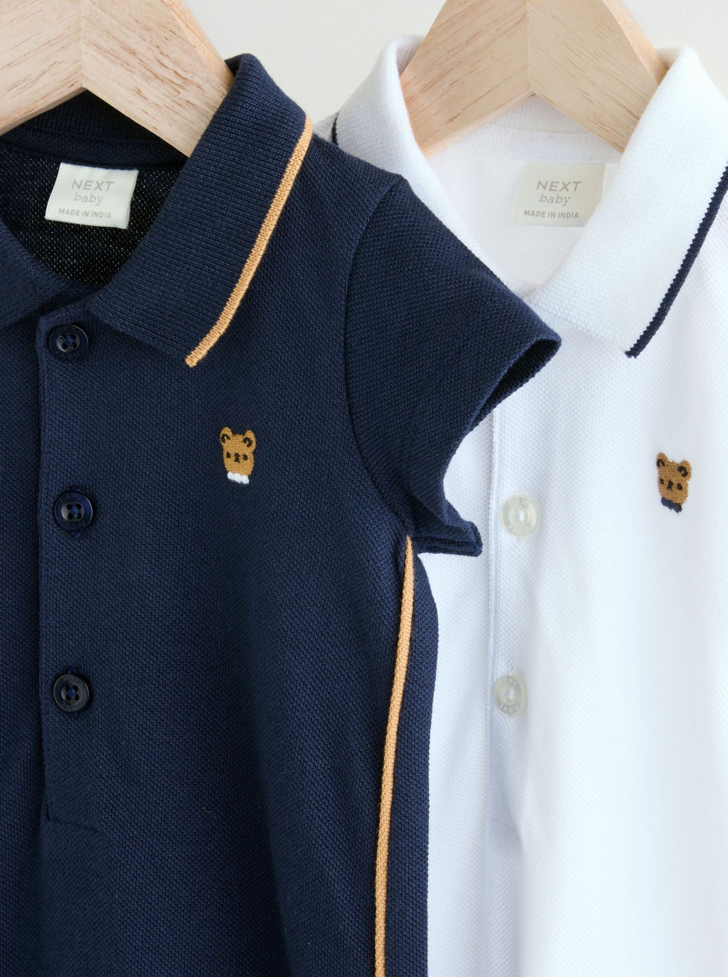 Next Pack of 2 Textured Rompers