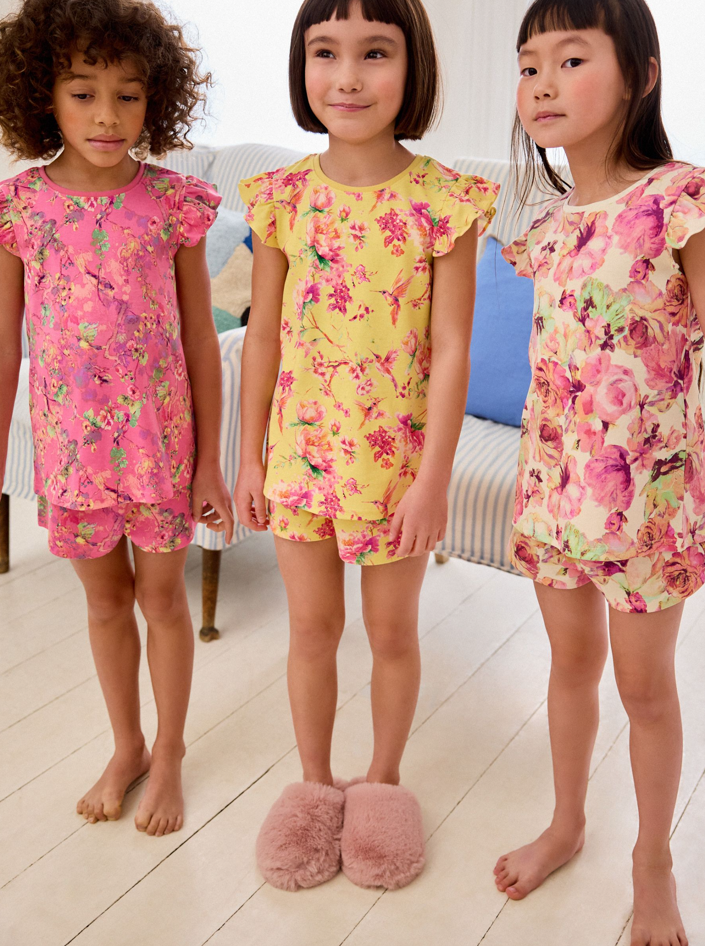 Next Pack of 3 Floral Short Pyjamas
