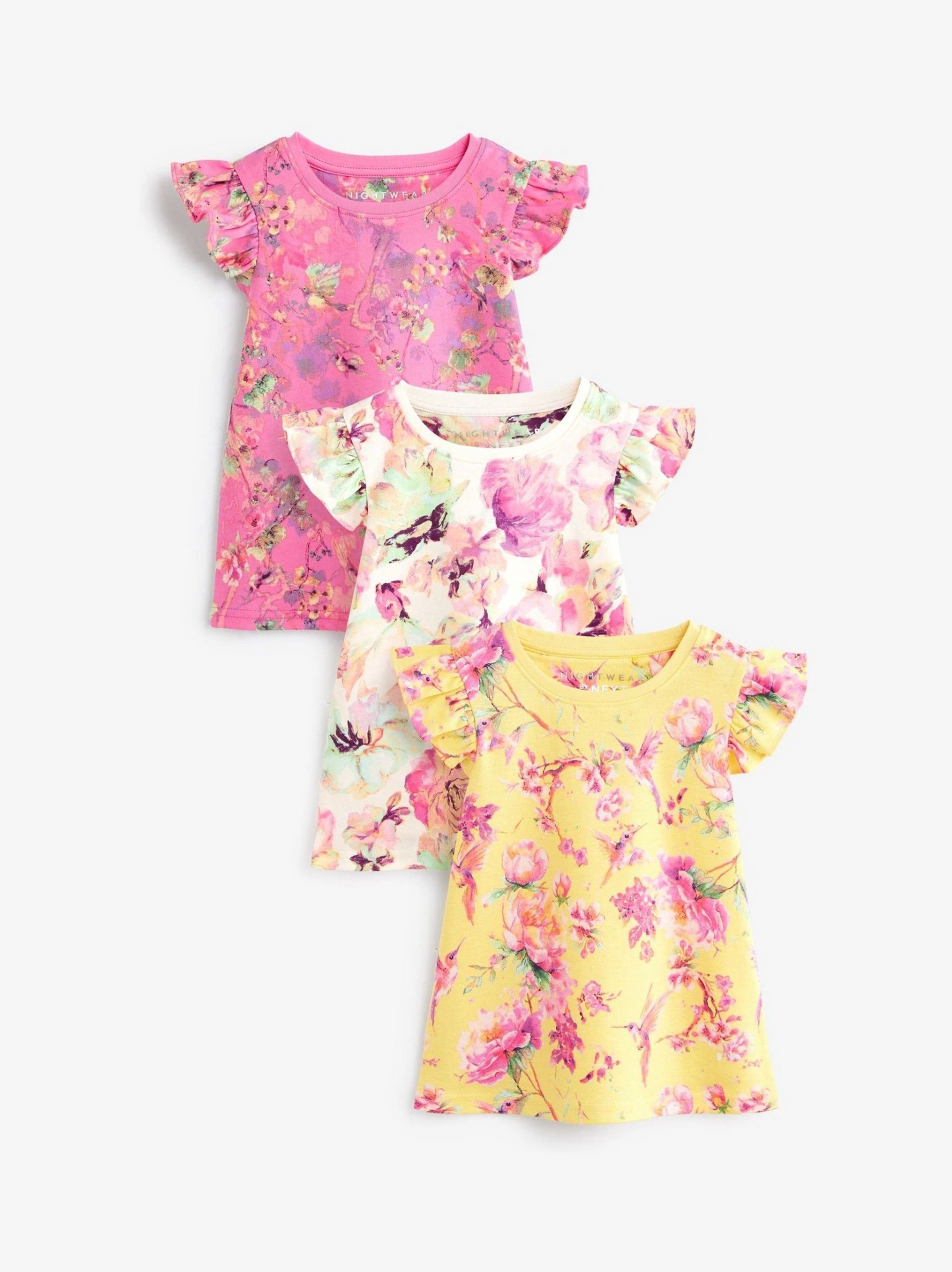 Next Pack of 3 Floral Short Pyjamas