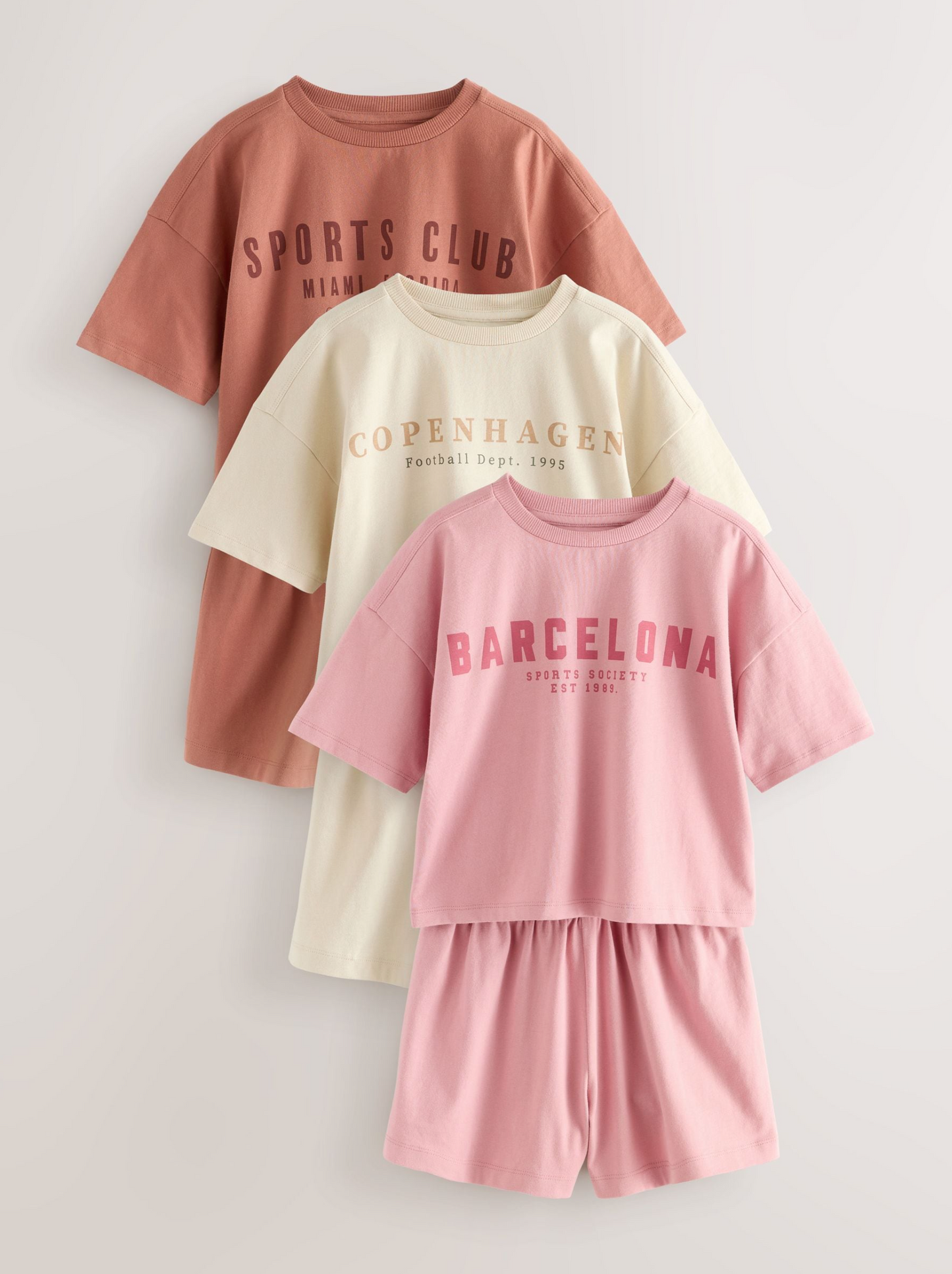 Next Pack of 3 Short Pyjamas