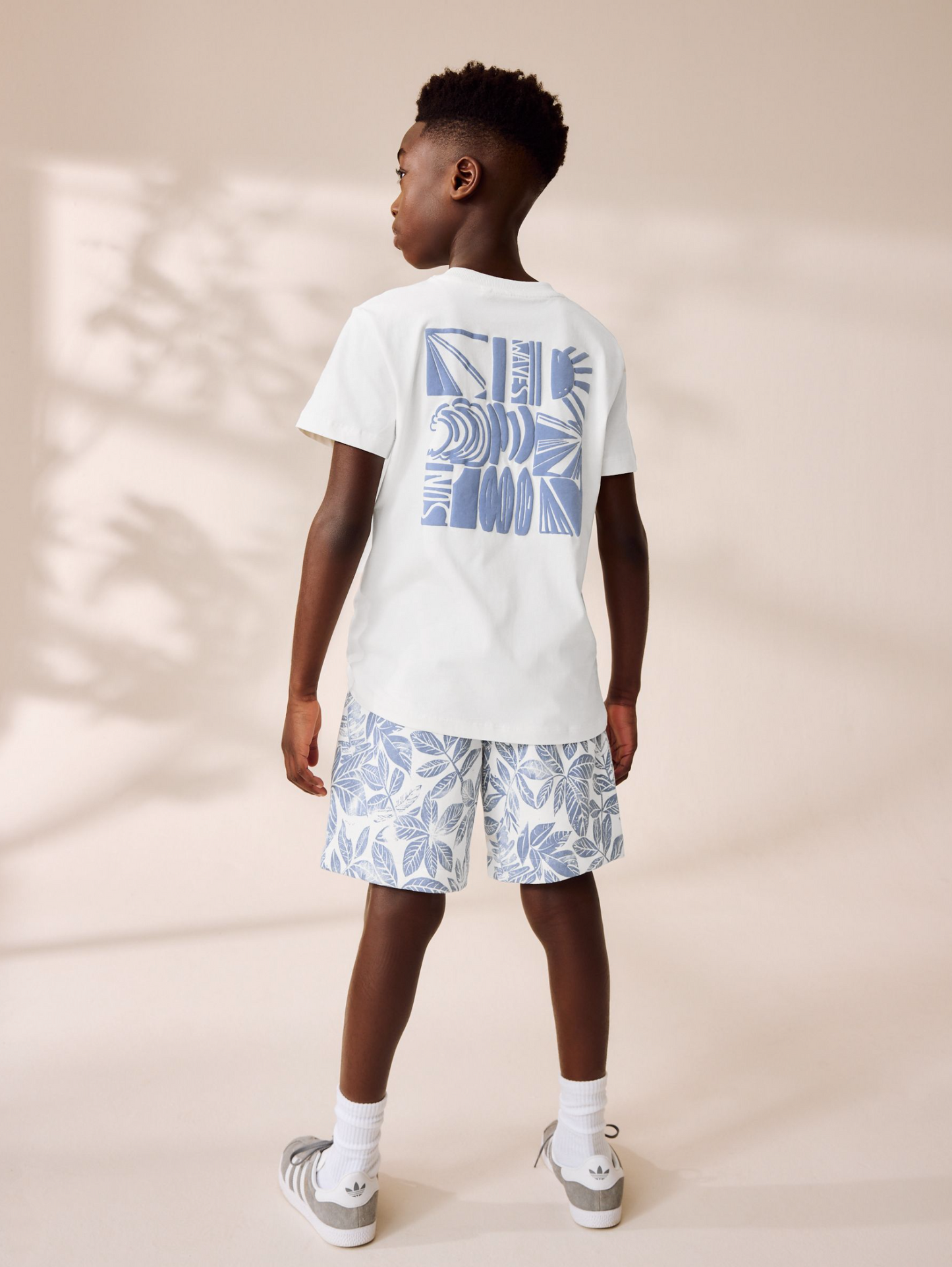 Next Relaxed Fit Short Sleeve T-Shirt & Shorts Set