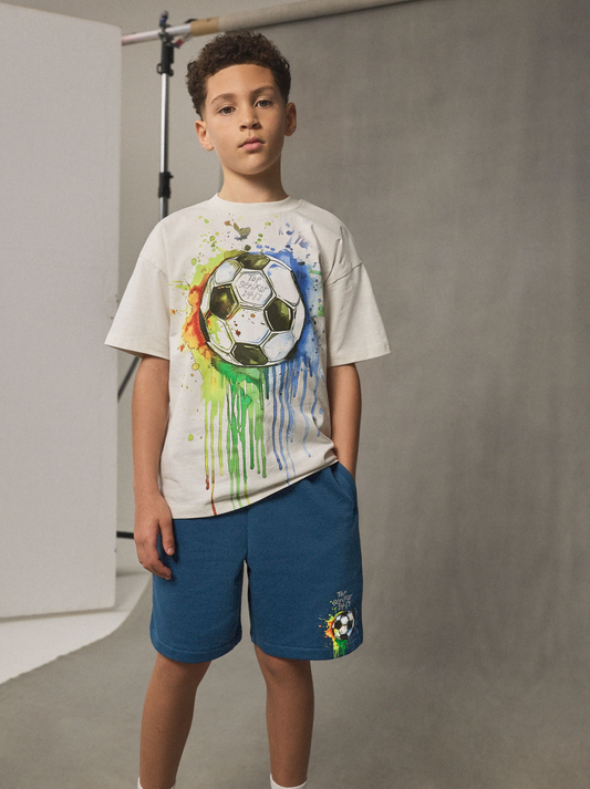 Next Football Graphic T-Shirt & Shorts Set