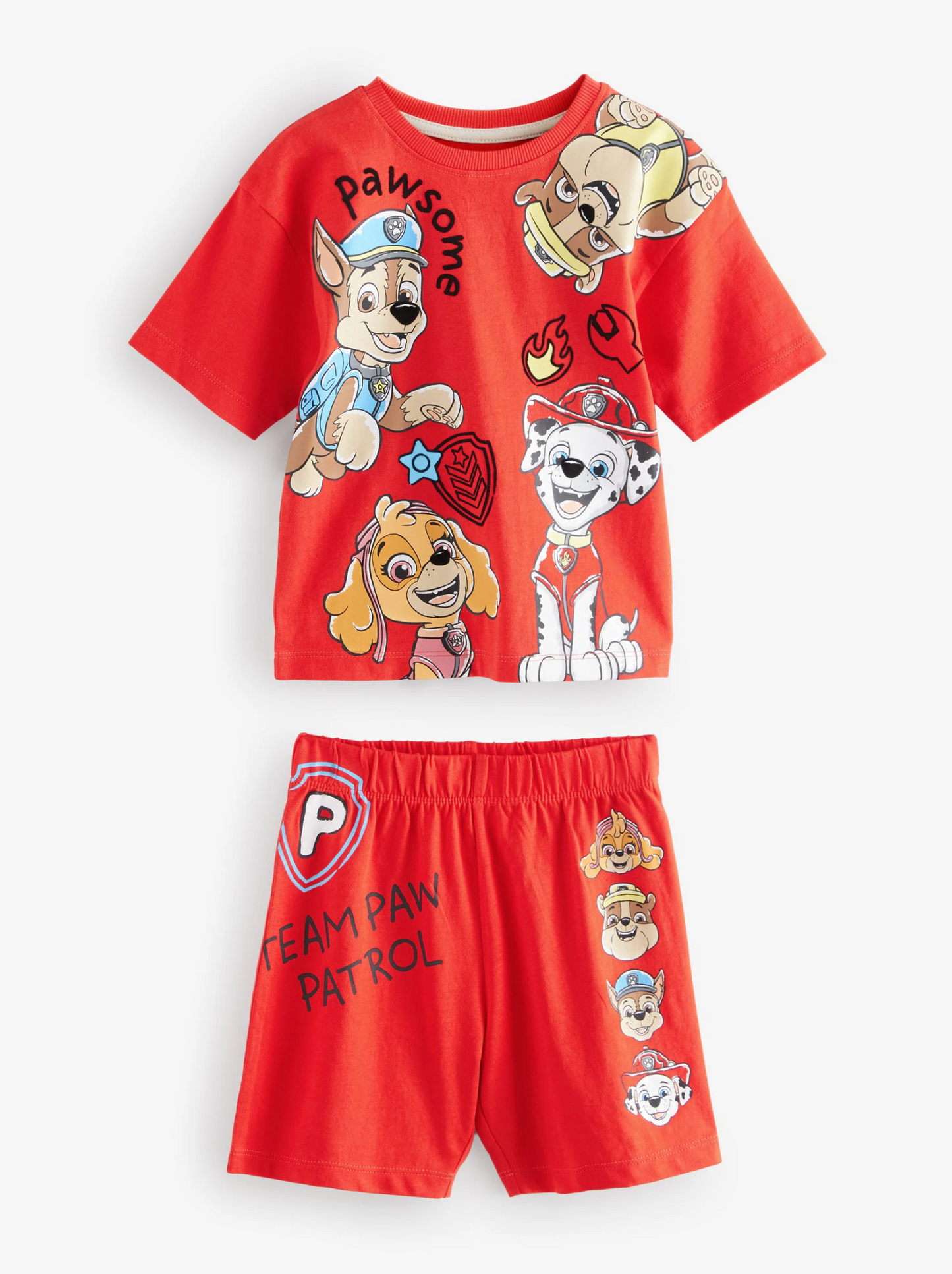 Next Pack of 3 Paw Patrol Short Pyjamas
