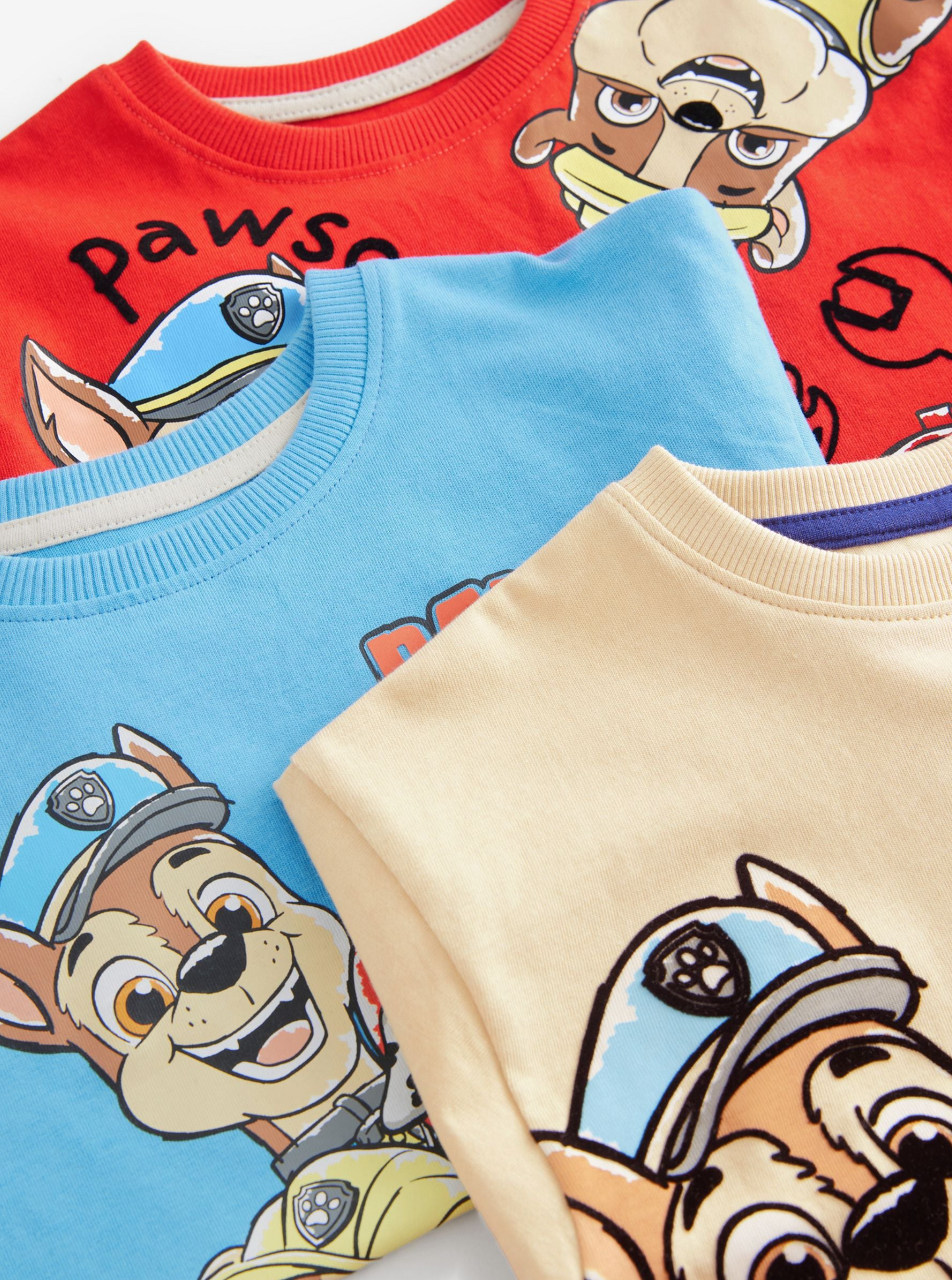 Next Pack of 3 Paw Patrol Short Pyjamas