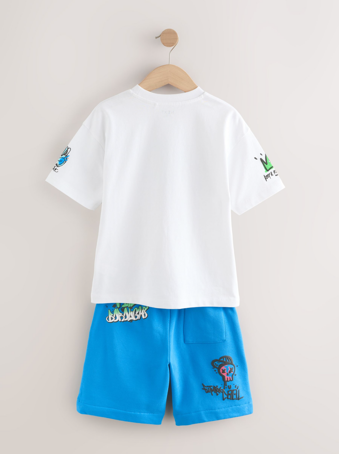 Next Relaxed Fit T-Shirt & Shorts Set