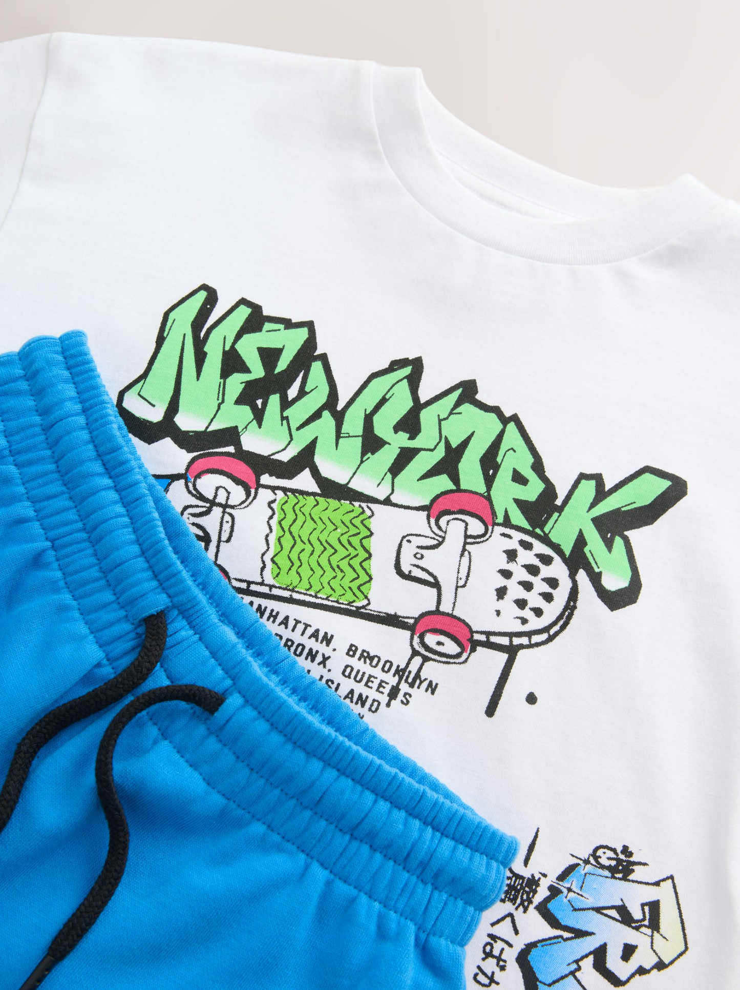 Next Relaxed Fit T-Shirt & Shorts Set