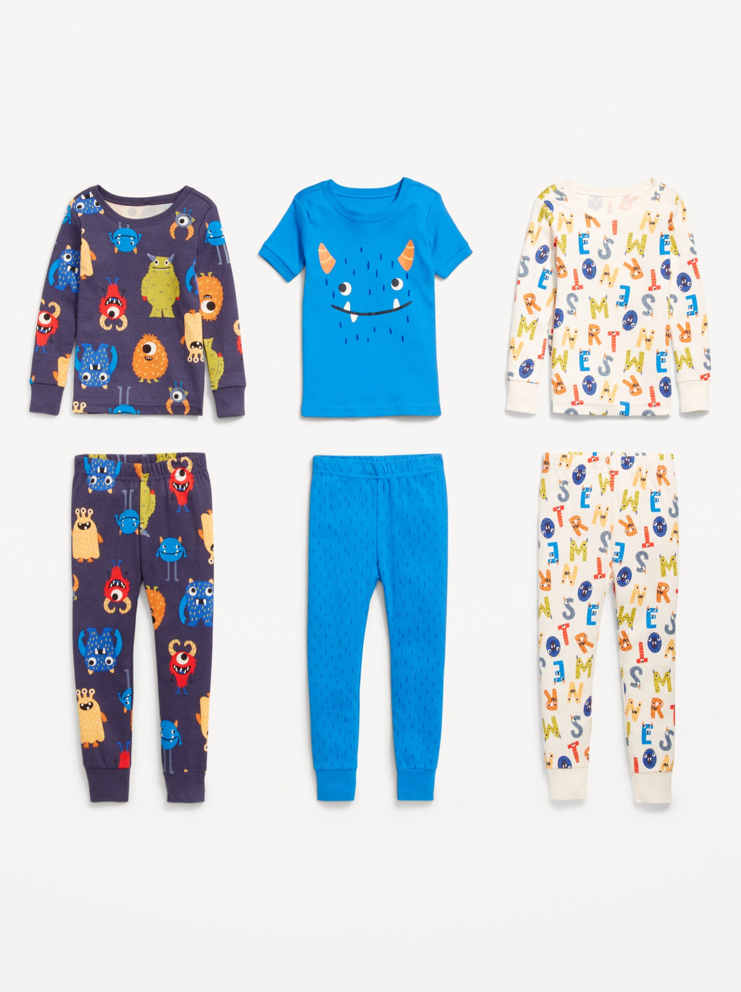 Old Navy 6-Piece Snug Fit Pyjamas